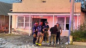 Body found inside burning building; firefighters describe it as a hoarder household