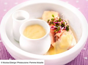 Saumon sauce hollandaise au Thermomix : découvrez les recettes de cuisine de Femme Actuelle Le MAG