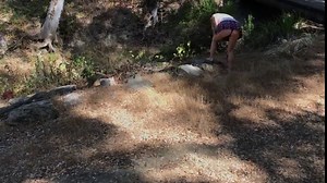 Girl next door gets fucked by the neighbor in the yard - Erin Electra