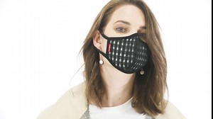 Meo Lite Face Mask - Reusable and Washable Face Mask, Breathable and Comfortable, 2 Lite Replaceable Filters (Black, Large)
