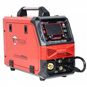 [Hot Item] Zelda 200AMP Digital Display LCD Inverter MIG Aluminum Welding Machine