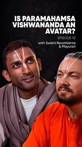 🎙Episode 10 of Swami Revatikaanta’s podcast, ‚Thinking Bhakti‘ is now available! Today with Mayuran Senthilnathan as our guest 🙏🏼 In this episode, we explore the potential divine incarnation of Paramahamsa Vishwananda and the category in which His devotees would place Him among saints, gurus, sadhus, and the Avatars of Sriman Narayana mentioned in the holy scriptures. Ultimately, this claim is rooted in faith but is also based on direct personal experiences of His devotees worldwide. We aim t