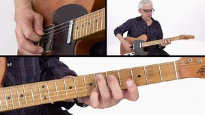 Learn hot rod guitar licks from Bill Kirchen! Download now and get multi-angle video lessons with slo-mo & looping plus tab, notation, jam tracks, and more. | TrueFire