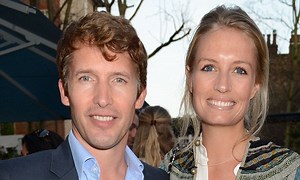 James Blunt and Sofia Wellesley inseperable at pre-summer garden party
