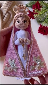 Handmade Crochet Religious Doll, Pink Mantle Prayer Figurine, Christian Home Decor, Devotional Gift, Heirloom Amigurumi Art - Etsy Canada