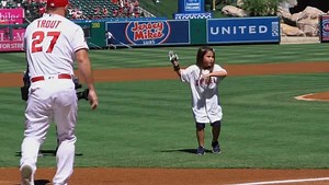 128K views · 3.4K reactions | Salute to Hailey Dawson, who completed her quest of throwing out the first pitch at every Major League ballpark today. ⚾️❤️ | MLB | Facebook