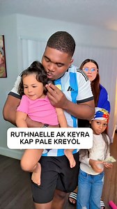 Keyra ak Ruthnaelle kap pale Kreyòl 😂🇲🇽🇭🇹 | Keyra & James