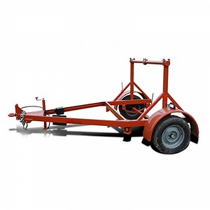 [Hot Item] Quick Reel Loading Robust Reel Cable Drum Trailer