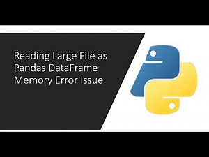 Reading Large File as Pandas DataFrame Memory Error Issue