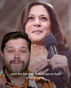 Kamala Harris will crack down on corporations that illegally raise the price of food and groceries to pad their profits at your expense. | Kamala Harris