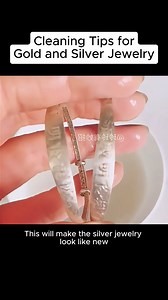 12K views · 227 reactions | Cleaning tips for gold and silver jewelry #asmr #tricks #ideas #practice #practical #fb #diy #foryou #lifetips #virals #reaction | Harry Evan | Facebook