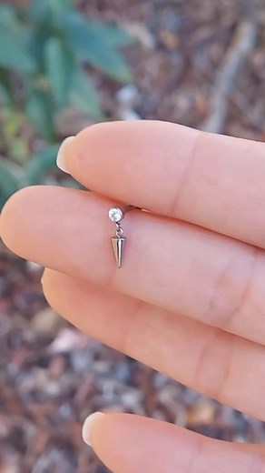 35 reactions | Labret Flat Back Stud 16G Internally Threaded...