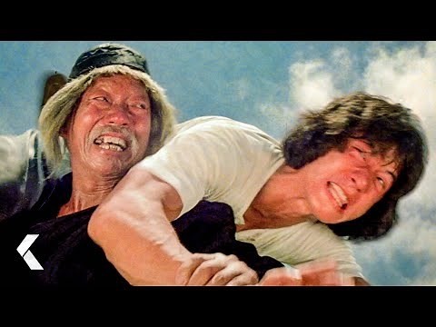 The Drunken Master Gives A Brutal First Lesson Scene - Drunken Master | Jackie Chan