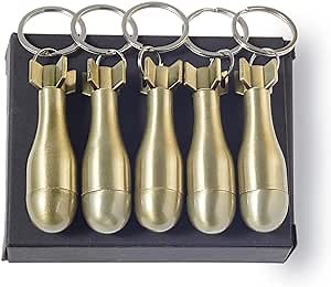 5Pcs Permanent Match,Flint Metal Keychain Match,Fire Starter Permanent Match,Waterproof Emergency Survival Camping Keychain Lighter for Outdoor(No Oil)