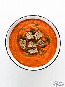 Spicy Roast Pumpkin Soup | My Weekend Kitchen