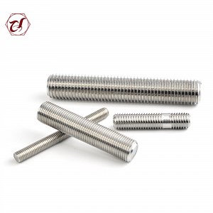 [Hot Item] SS304 Threaded Bar Rod SS316 Stud Bolt Tie Rod Stainless Steel Thread Rod