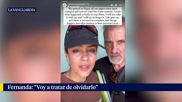 La española violada en India envía un mensaje desde Nepal: "Voy a tratar de olvidarlo"