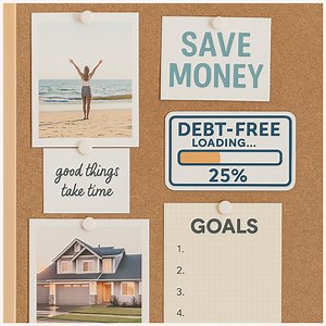 Debt Free Loading Sticker: Motivational Vinyl Decal for Budgeting - Etsy Canada