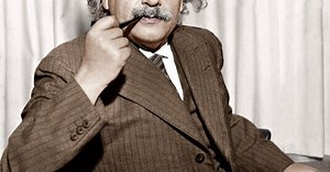 Albert Einstein at Princeton by anonymous – Art print, wall art, posters and framed art