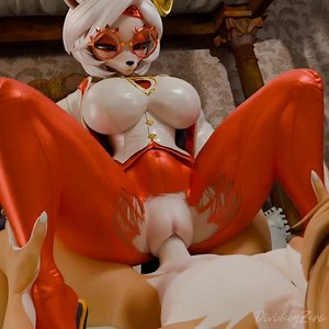 Link helping Purah with her Research