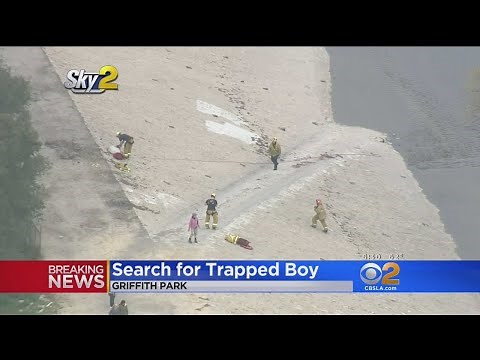Crews Searching For Boy, 13, Possibly Trapped In Griffith Park Drainage Ditch
