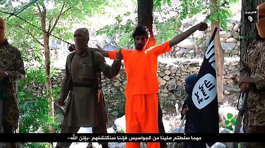 Afghan man has arms and head chopped off in brutal new ISIS video