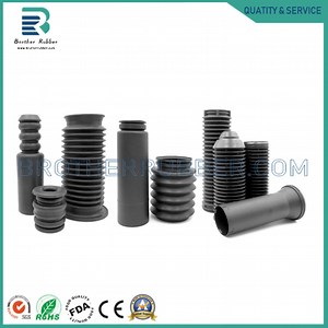 [Hot Item] Dirt-Proof Flexible Black Convoluted Accordion Rubber Dust Boot Bellow
