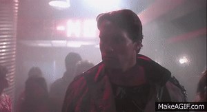 The Terminator (1984) Tech Noir Scene HD on Make a GIF