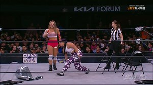 Barbed wire Queen Slayer is locked in! #AEWRampage is on TNT! | All Elite Wrestling