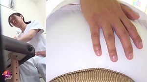 Newcomer masseuse girl gets anal orgasm from master’s fingers while massaging a client Part 2