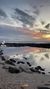 📍Point Beach, Mossel Bay. What a spectacular sunrise! 🙌😍🌅#WesternCape #Tourism #Explore #SouthernCape #mosselbay #Africa | Cinematic Travel SA