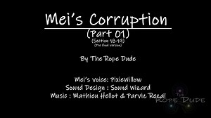 Mei's Corruption P18-19 Full video is finally here 🥳!The 03:28 min section following Mei's long edging and orgasm denial 😏, it's no wonder why she is that horny 😈.Everybody did a great job on the audio part but the music hits me soooo hard on this one 🤩🥰.I hope you'll appreciate it too 😊.Mei's voice: @_PixieWillow Music: Mathieu Hellot & Parviz Rezaï Sound Design: Sound Wizard(2K/4K/Early access for supporters https://t.co/rZQ9xAxAVQ)About what comes next, there is only one more section (P