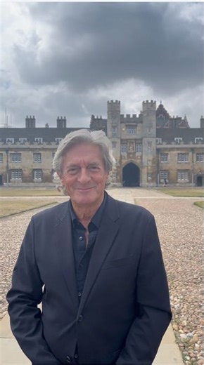 Chariots of Fire star Nigel Havers recalls how the scene of the Great Court Run could not in fact be filmed at Trinity ... And how Cambridge undergrads playing extras for the scene filmed at Eton instead staged a strike - led by another soon-to-be famous actor! Nigel visited Trinity’s Great Court, home of the annual Great Court Run so vividly brought to life in the 1981 film about two athletes' journeys to the 1924 Paris Olympics, featuring Vangelis’ iconic score. Nowadays Trinity freshers take 
