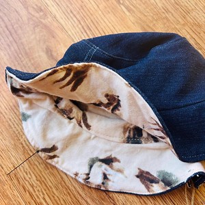 Reversible Denim Bucket Hat: Horse Ranch Western Style - Etsy UK