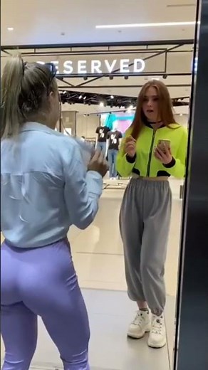 Surprised a girl showed her the goods and she liked it