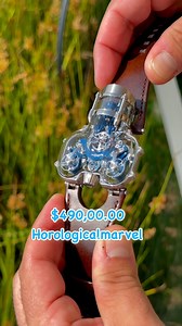 Where mid-century design meets futuristic innovation: Hands on the HM9 Flow draws inspiration from the aerodynamic elegance of 1940s and 50s automotive and aviation aesthetics. A masterpiece of sapphire crystal, this creation by MB&F goes beyond what was thought possible in case design, housing an in-house movement with twin balance wheels and a planetary differential for ultimate precision. And just when you thought it couldn’t get any better, the HM9 ‘Sapphire Vision’ editions were born, encas