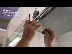 Transolid Teegan Plus Shower Door Installation