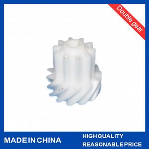 [Hot Item] High Wear Resistant Peek Material Plastic Bevel Gears Double Gears for PCB Machine