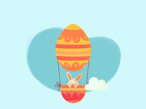 🐣🕊 #HAPPYEASTER | Planet Gif ಌ