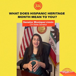 For Senator Monique Limón, growing up Latina means artists like Juan Gabriel have soundtracked every moment and emotion—even now as a state legislator!  #HispanicHeritageMonth | The Recording Industry Association of America (RIAA) | Facebook