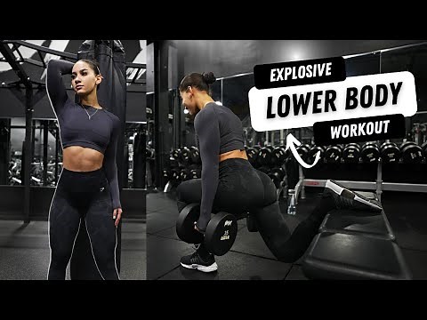 EXPLOSIVE LEG DAY | LOWER BODY WORKOUT WITH ANALIS CRUZ