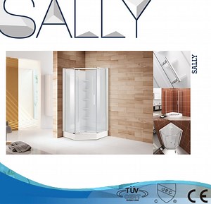 [Hot Item] Corner Neo Angle Bathroom 38X38inch Shower Kit Enclosure Hinge Shower Door