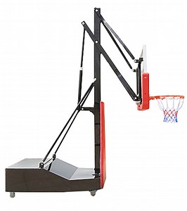 [Hot Item] Best-Selling Movable Portable Height Adjustable Basketball Hoop / Goal / System / Stand Standard with Tempered Glass Backboard