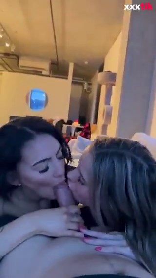 his birthday treat #) Blowjobs# #Amateur,Blowjob,Brunette,Cute,Double,Girlfriend,Homemade,POV,Sharing,White Girl