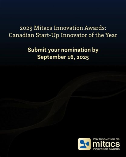 The Canadian Start-Up Innovator of the Year category at the 2025...