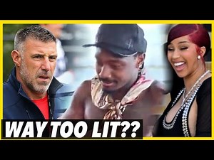 Stefon Diggs' Coach Reacts to his Viral YACHT PARTY Video with Cardi B, Women and a Pink Substance