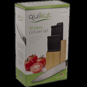 Quikut by Ginsu 20-Piece Knife Set