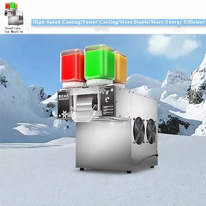 [Hot Item] 4-Tank Korean Bingsu Snowflake Ice Shaver Machine for Desserts