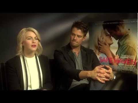 Safe Haven interview: Julianne Hough and Josh Duhamel, 2013