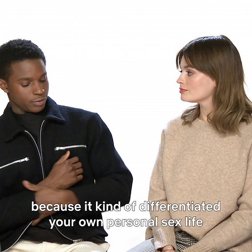From cock socks to feeling safe on set, go behind the (sex) scenes with the cast of Sex Education | Netflix